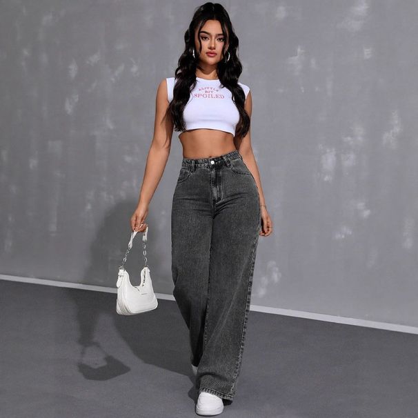 European, American, And Russian Cross-border Clothing Bestsellers: Denim Jeans, Popular Foreign Trade Women's_ecoleips.com