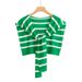 Women's Clothing Thin Striped Ice Silk Knitted Shawl For Women In Summer With Skirt For Outer Wear Sun Protection Thin Shoulder With Collar_ecoleips.com