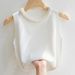 K Strap Vest, Women's Sleeveless Undershirt, Paired With A Suit Studded Knit Top_ecoleips.com