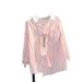 Women's Striped Long Sleeved Shirt Spring/Summer Loose Slimming Korean Style_ecoleips.com