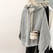 European American Style Autumn And Winter New Raglan Sleeve Sweatshirt For Women, Loose Fit, Korean Version, Thin,_ecoleips.com