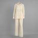 Women's Clothing Long Sleeved Shirt Set Fashionable Elegant Vacation Thin Trouser Spring_ecoleips.com