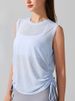 K Sleeveless Quick Drying Vest, Running Pilates Yoga Cover, Pleated, Moisture Absorbing, Breathable Sports And Fitness Clothing_ecoleips.com
