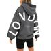 2025 Cross-Border Hot Hooded Sweatshirt Ins Women's Drop Shoulder Sleeve Fashion Ocean Animal Whale Print_ecoleips.com