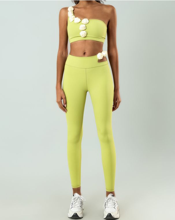 Yoga Suit Women's Quick Drying High Elastic Chest Wrap Shockproof Running Fitness Sports High Waisted Trousers Two Piece Suit_ecoleips.com
