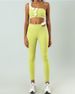 Yoga Suit Women's Quick Drying High Elastic Chest Wrap Shockproof Running Fitness Sports High Waisted Trousers Two Piece Suit_ecoleips.com