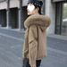 girl Girl Girl Girl Fleece-Lined Cotton Jacket 2025 Winter New Korean Style Casual Slim Fit Short Hooded Parka With Large Fur Collar Trendy_ecoleips.com
