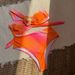 Women's Clothing Gradient Print Corsage High Waist Split Swimsuit Bikini_ecoleips.com