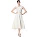 Elegant V-Neck Sleeveless Cocktail Dress With Oversized Bow & Cinched Waist – Flowing Skirt & Belt Included_ecoleips.com