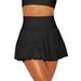 Cross-border Women's Clothing 2025 Summer Sweet And Spicy Style With Anti-exposure Safety Shorts, High-waisted_ecoleips.com