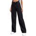 Women's High-Waisted Straight Leg Jeans – Stretch-Free Cotton Blend, Relaxed Fit For Petite & Plus Size (Black/Deep Blue/Light Blue)_ecoleips.com