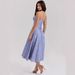 Women's Slim Fitting Floral Print Sundress Elegant Gentle European American Style Dress for Women_ecoleips.com