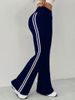 K Women's High Waisted And Wide Leg Casual Pants, New Straight Leg Slimming American Flared Pants_ecoleips.com