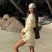 Europe, America 2026 Spring And Summer Solid Color Imitation Cotton And Linen Two-piece Set Thin Shirt Sun Protection Beach Vacation Skirt_ecoleips.com
