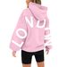 2025 Cross-Border Hot Hooded Sweatshirt Ins Women's Drop Shoulder Sleeve Fashion Ocean Animal Whale Print_ecoleips.com