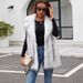 Women's Clothing Ladies Imitation Fur Suit Collar Vest Imitation Fox Fur Vest Plush Long Fur Vest_ecoleips.com