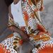 Women's Clothing Short-sleeved Printed Suit Casual Loose Vacation Pants Two-piece Set_ecoleips.com