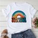 European And American Cross-border Foreign Trade Clothing, Teacher's Day Themed Round-neck Printed Women's Short-sleeve_ecoleips.com