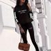 Women's Street Style Printed Pant Set Long Sleeved Loose Fit Fashion Sweatshirt And Trousers Combo for Spring/Autumn Summer_ecoleips.com