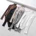 Women's Clothing Long Sleeved High Necked Ribbed Shirt Elastic Slim Fitting Versatile Top Trend_ecoleips.com