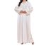Muslim Dress Women Luxury Rhinestone Embellished Muslim Abaya – Elegant Middle Eastern & Western Fusion Dress_ecoleips.com