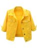 Women's Denim Jacket Spring Summer New Three Quarter Sleeve Short Casual Versatile Top Jacket_ecoleips.com