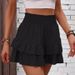 Women's Summer Fashion Wide Leg Shorts Casual Skirt Pants With Drape Hot Selling_ecoleips.com