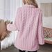 Elegant Double-Breasted Wool Blend Coat With Faux Fur Collar - Warm Winter Overcoat For Women (Pink/White/Red/Black, S-XXL)_ecoleips.com
