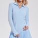 Women's Clothing Long Sleeved Casual Polo Shirt V-Neck Tennis T-Shirt Turn Down Collar Outdoor Sexy Polyester_ecoleips.com