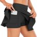K Sunscreen Badminton Pleated Tennis Skirt Running Fitness Yoga Skirt Outdoor Golf Sports Skirt Female_ecoleips.com