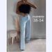 "Russian-Style Wide Leg Jeans For Women – High-Waisted Relaxed Fit Denim Pants (Size 25-32, Classic Blue Wash)"_ecoleips.com