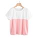 Top Summer Korean Plus Size Women's Loose Batman Student Women's Short Sleeve T-Shirt Summer Dress_ecoleips.com