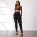 New European And American Ultra-high Waist Ripped Jeans Women's Tight-fit Slim-fit Skinny Leg Trendy Pants_ecoleips.com