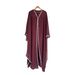 Women's Clothing Middle Eastern Arabian Elegant Arabian V-Neck Kaftan With White Trim & Batwing Sleeves – Modest Long Dress (S-XL, 2 Classic Colors)_ecoleips.com