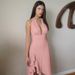 European American Women's Fashion 2025 Summer New Arrival: Stylish And Sexy Deep V Backless Waist-Cinching Sleeveless_ecoleips.com