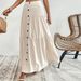 Voya New European And American Women's Fashion, Elastic Waisted Cake Skirt, Temperament, Casual Vacation Skirt_ecoleips.com