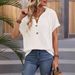 Women's Clothing Spring And Summer New Loose Versatile Drawstring Hooded T Shirt_ecoleips.com