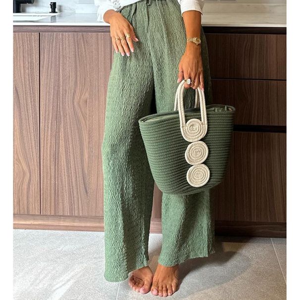 Printed Long Sleeved Shirt And Trousers Suit INS Casual Loose_ecoleips.com