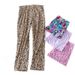 Spring Summer 100% Cotton Pants Women Sleep Bottoms Female Plus Size Night Trousers Sleepwear Pyjama Print Home Pajama Pants_ecoleips.com