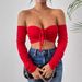Sexy Long Sleeved Vest European American Nightclub Style Drawstring Waist Bust Enhancing Outerwear for Women_ecoleips.com