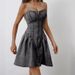 Women's Clothing Spring And Summer Personality Street Splicing Suspender Denim Dress_ecoleips.com