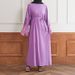 In-stock Fashion 2026 Spring Elegant Ladies' Dress With Lace Sleeves, Pullover Style, Large Hemline Long Gown, Direct_ecoleips.com