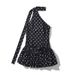 Women's Halter Neck Mini Skirt Fashion Trendy Clothing Thin Summer Casual Dress_ecoleips.com