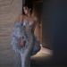 Strapless Mermaid Evening Gown Sexy New Style For Bride Wedding Engagement Toast Banquet Hostess Women's Party Wear_ecoleips.com