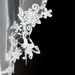 Women's Clothing New White Lace Long Tail Simple Atmosphere High End Bride Wedding Veil Super Beautiful Lace Flower_ecoleips.com