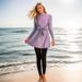 Women's Clothing High End Skirt Swimsuit Sunscreen Belly Covering Long Sleeved Trousers Conservative Swimsuit_ecoleips.com