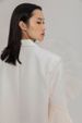 K Mesh Three-dimensional Ruffle Edge Irregular Loose Suit Casual Jacket_ecoleips.com