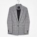 European American Plus Size's Blazer Spring And Autumn Casual Loose Single-Button Plaid Small Suit For_ecoleips.com