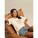 American-style Personalized Fashion Trendy Ins-style Letter Print Versatile Loose 100% Cotton Short-sleeve T-shirt_ecoleips.com