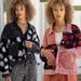 European And American Cross-border Women's Clothing Retro And Old Washed Water Corduroy Splicing Woolen Jacket Hip-hop Fashion Wrinkled Chrysanthemum_ecoleips.com
